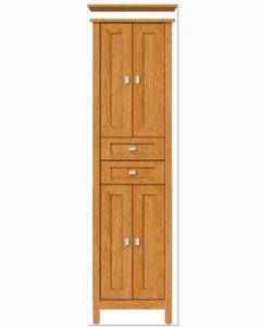alkilinen 1 241x300 - Strasser Woodenworks Alki Linen Tower, 4 Door Styles, 15 Finishes