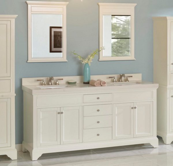 1502V7221V 600x575 - 72" Fairmont Designs Framingham Double Sink Vanity