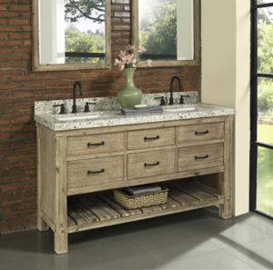 1507vh6021d 300x297 - 60" Fairmont Designs Napa Double Sink Vanity