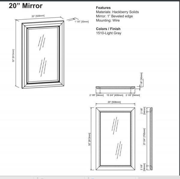 1510m20s 2 600x597 - 24" Fairmont Designs Charlottesville Vanity