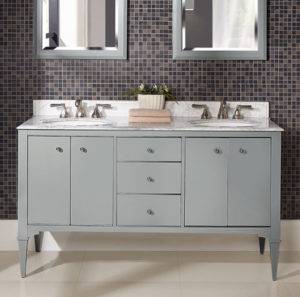 1510v6021da 300x297 - 60" Fairmont Designs Charlottesville Double Sink Vanity