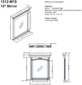 1512m19s 2 288x300 - 24" Fairmont Designs Shaker Americana Open Shelf Vanity