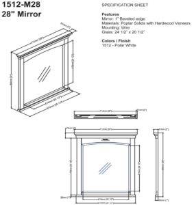 1512m28s 283x300 - 36" Fairmont Designs Shaker Americana  Vanity