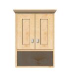 Strasser Woodenworks 18" Contemporary Overjohn, 4 Door Styles, 15 Finishes