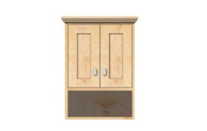 18contempoj 300x190 - Strasser Woodenworks 18" Contemporary Overjohn, 4 Door Styles, 15 Finishes