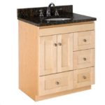 Strasser Woodenworks 30" Montlake Vanity, 7 Door Styles, 15 Finishes