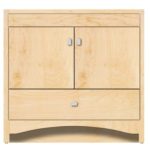 Strasser Woodenworks 36" Ravenna Vanity, 7 Door Styles, 15 Finishes