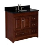 Strasser Woodenworks 36" Ravenna Vanity, 7 Door Styles, 15 Finishes