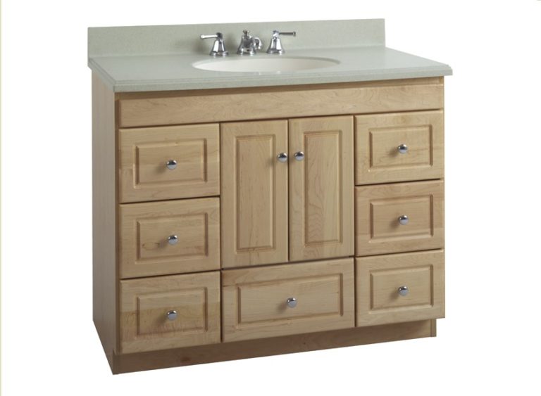 Strasser Woodenworks 42" Montlake Vanity, 7 Door Styles, 15 Finishes