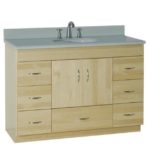 Strasser Woodenworks 48" Montlake Vanity, 7 Door Styles, 15 Finishes