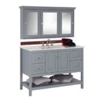 Strasser Woodenworks 48" Alki Spa Vanity, 4 Door Styles, 15 Finishes