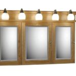 Strasser Woodenworks 48" Traditional Tri-View Medicine Cabinet 7 Door Styles, 15 Finishes