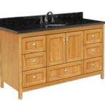 Strasser Woodenworks 60" Alki Essence Vanity, 5 Door Styles, 17 Finishes
