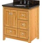 Strasser Woodenworks 30" Alki Essence Vanity, 4 Door Styles, 15 Finishes
