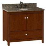 Strasser Woodenworks 36" Alki Essence Vanity, 4 Door Styles, 15 Finishes