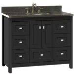 Strasser Woodenworks 42" Alki Essence Vanity, 4 Door Styles, 15 Finishes