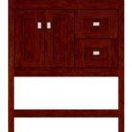 Strasser Woodenworks 30" Alki Spa Vanity, 4 Door Styles, 15 Finishes