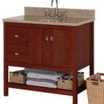 Strasser Woodenworks 36" Alki Spa Vanity, 4 Door Styles, 15 Finishes