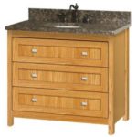 Strasser Woodenworks 36" Belltown Vanity, 4 Door Styles, 15 Finishes