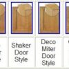 STRASSERDOORS 100x100 - Strasser Woodenworks 48" SoDo Wall Mount Vanity, 4 Door Styles, 15 Finishes