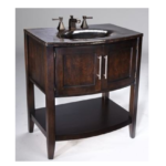 30" Thompson Traders Verismo Vanity-Black Nickel