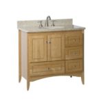 Strasser Woodenworks 36" Wallingford Vanity, 7 Door Styles, 15 Finishes
