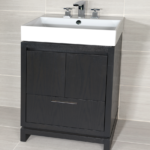 23 1/8" Lacava Aquasei Vanity Base & Sink-Avail in Multiple finishes AQS-F-24