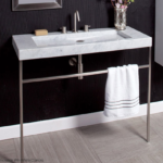 42" Lacava Libera Console & Stone Sink LIB-ADA-42