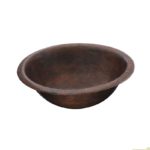 15.5" Thompson Traders Black Copper Alder Sink