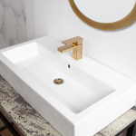 32" Lacava Aquababy Wall Mount/Vessel Sink White or Matte Black 5061A