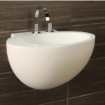 24"  Lacava Suave Wall Mount Sink, Gloss or Matte 6050