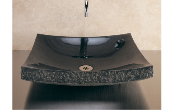 BLL 1 600x387 - 18" x 16"  Stone Forest Zen Stone Vessel Sink- Avail in 3 colors