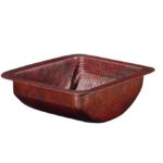 12" x 10" Thompson Traders Petit Star Sink-Black Copper