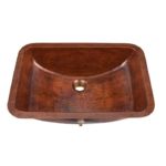 21" x 15.25" Thompson Traders Starr Sink-Black Copper