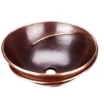 15.75" Thompson Traders Helios Sink- Black Copper