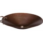 19" X 17" Thompson Traders Charkra w/Gecko Sink- Black Copper