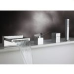 Artos Quarto Roman Tub set w/handshower-4-Hole F202-2