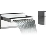 Artos Quarto Waterfall Roman Tub set w/cube handle