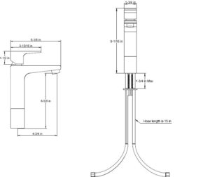 F7012S 300x252 - Artos Safire contemporary Semi-Vessel Faucet