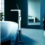 Artos Safire Free Standing Tub Faucet w/handshower