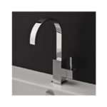 Lacava Kubista Single Hole Faucet-High Arc