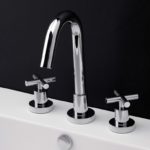 Lacava Cigno Widespread Faucet-Cross Handle