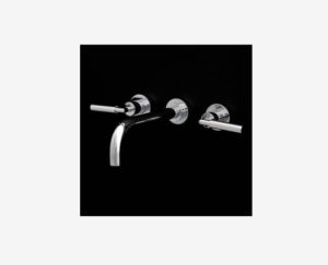 1584L 300x243 - Lacava Cigno Wall Faucet w/Lever Handles  1584S.1/L.1
