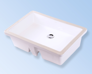 undermount white sink